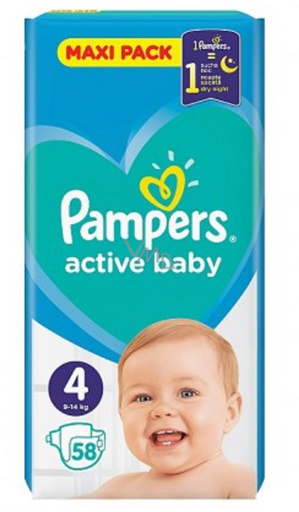 pampers active baby dry 4 maxi