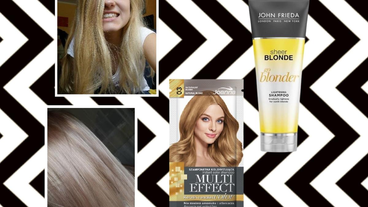 dobry szampon koloryzujacy jasny blond