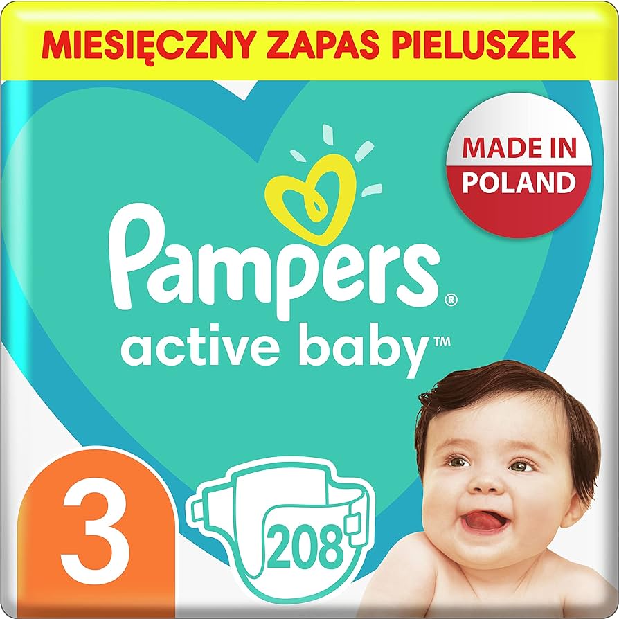 pampers 3 150 sztuk cena