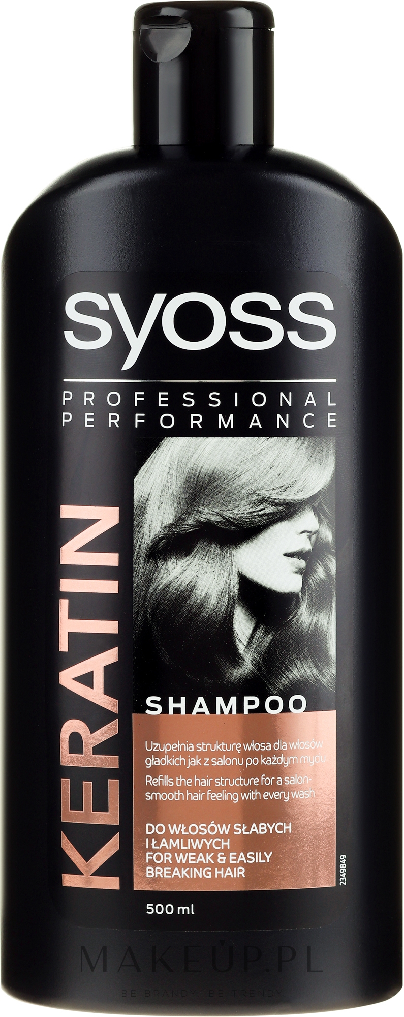 syoss keratin hair perfection szampon do włosów