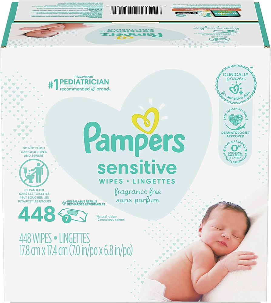 pampers sensitive pieluchy 0