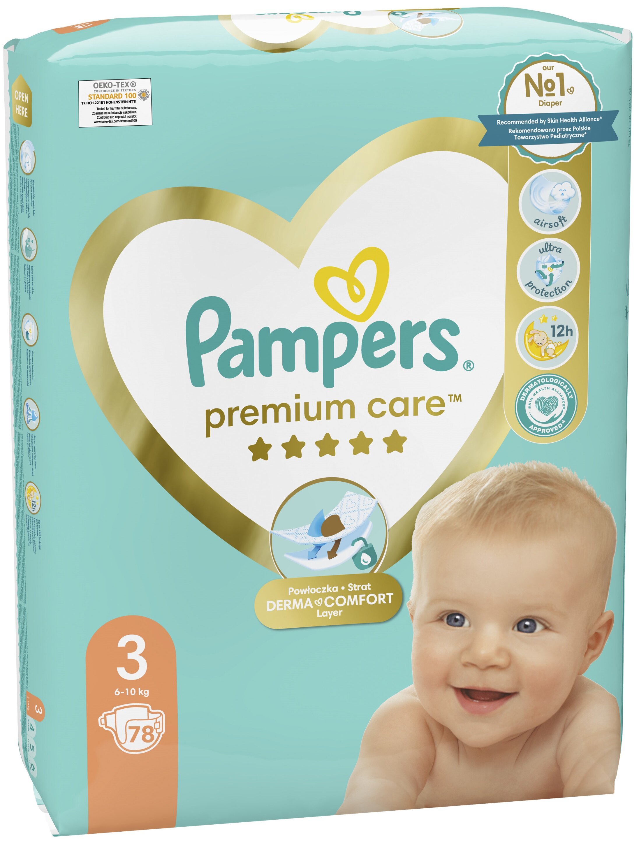 pieluchy pampers 3 premium care najtaniej