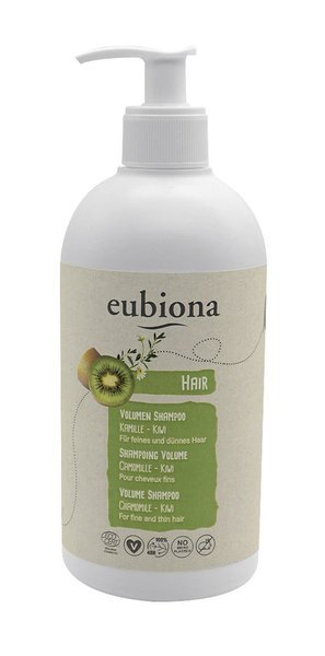 eubiona szampon zwiększający objętość z rumiankiem i kiwi