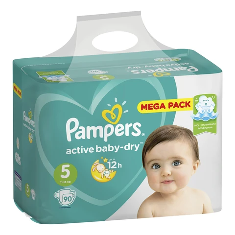 pampers active baby 5 90