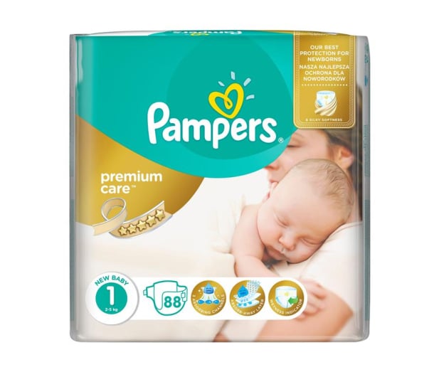 pampers premium care 1 88szt