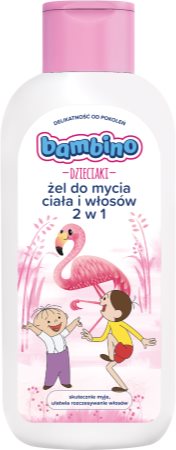 żel pod prysznic lub szampon bambino