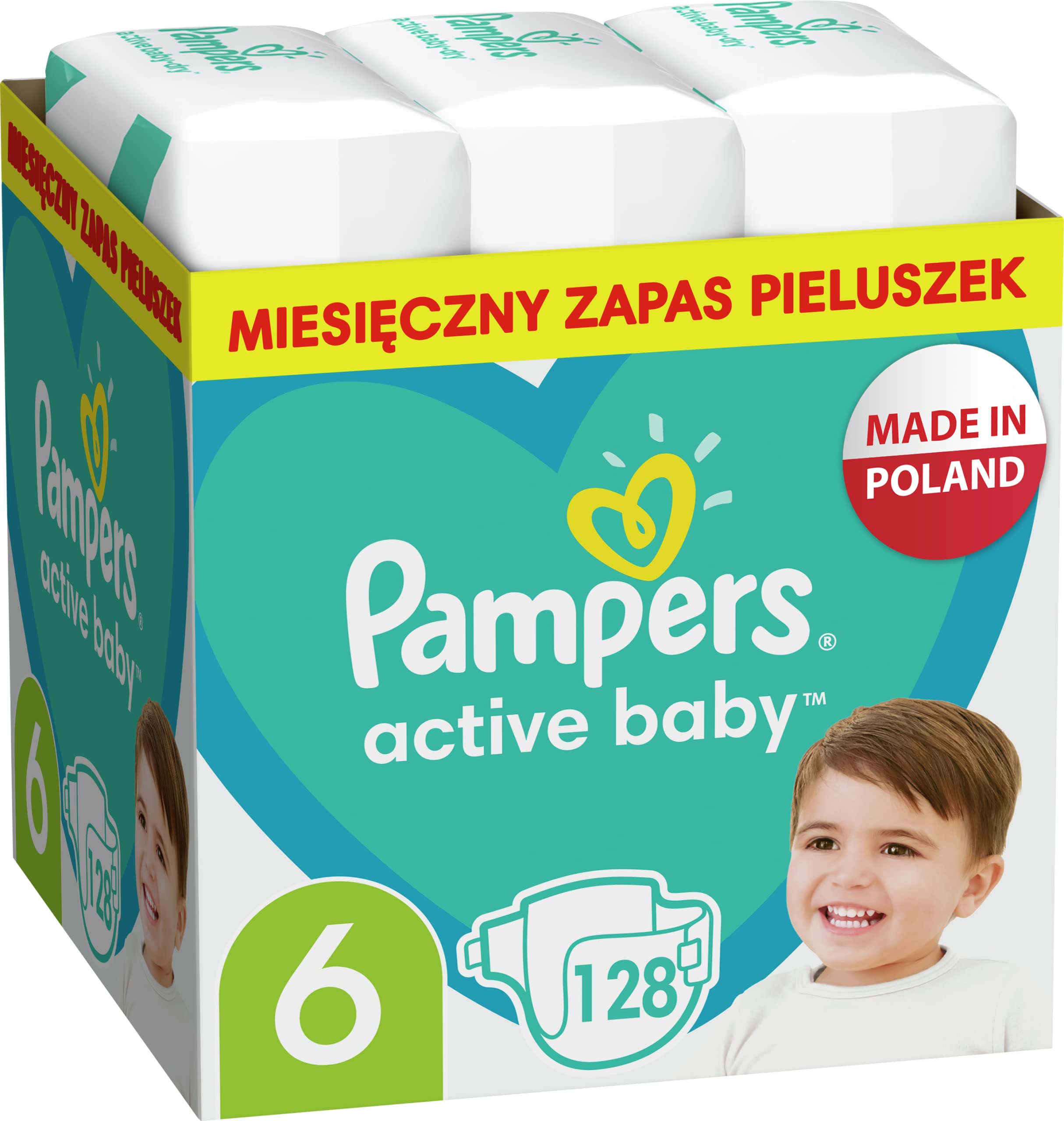 pampers 6 ilosc sztuk