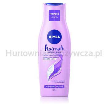 nivea hairmilk natural shine szampon