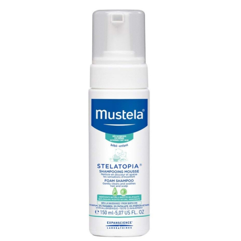 mustela szampon w piance sroka