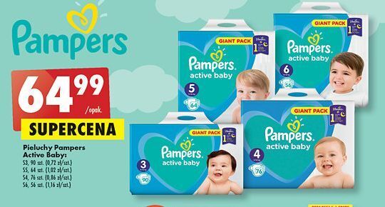 pampers active baby 6 promocja