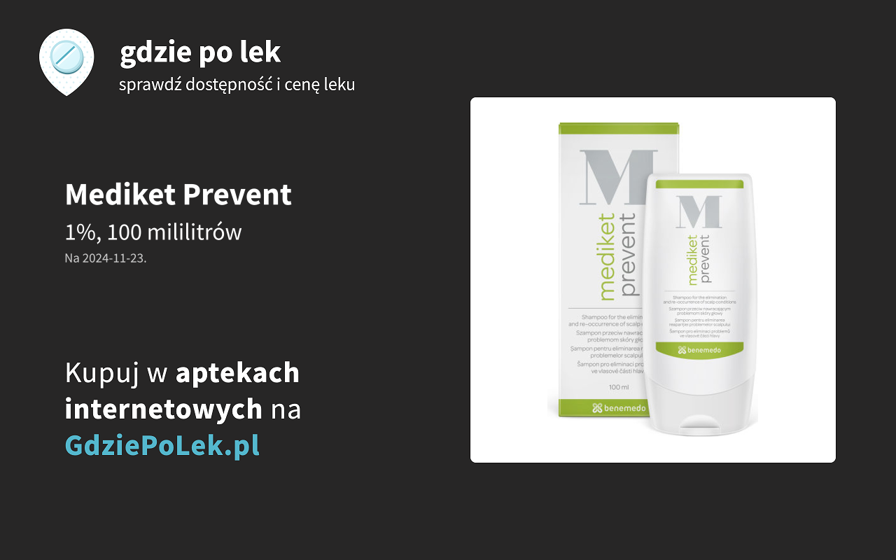 szampon mediket prevent cena