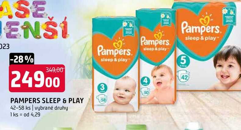 kaufland pampers sleep and play