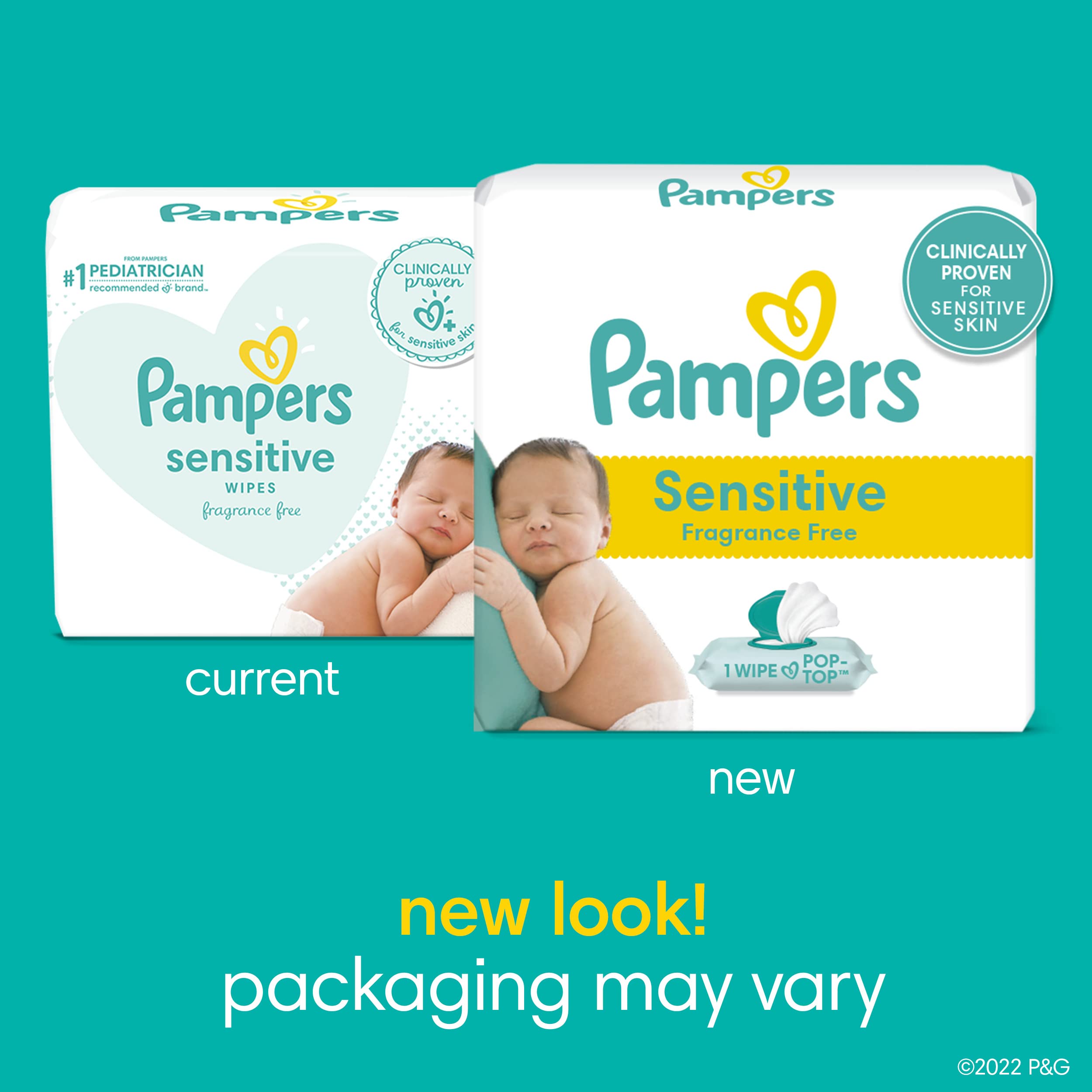 pampers chusteczki dla dzieci sensitive 336 sztuk