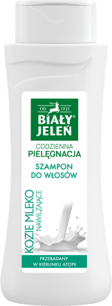 biały jeleń szampon do wlosow z octem jabłkowym