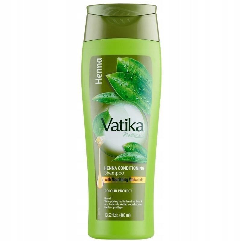 dabur vatika szampon z henną ochrona koloru opinie