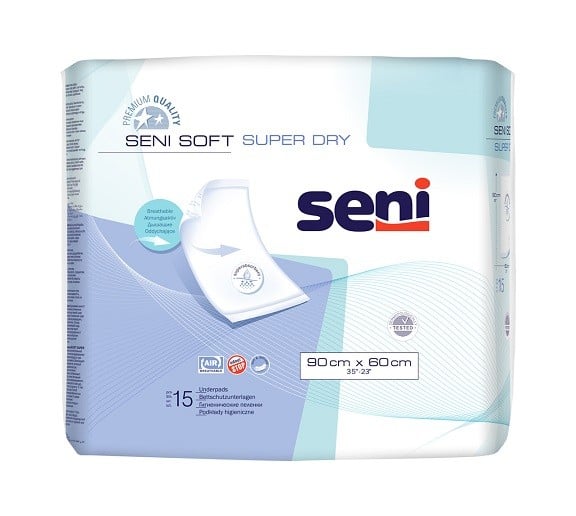 Seni Soft Super suchy 60X90cm 15szt