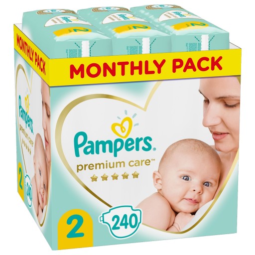 pieluchy pampers 240 sztuk allegro