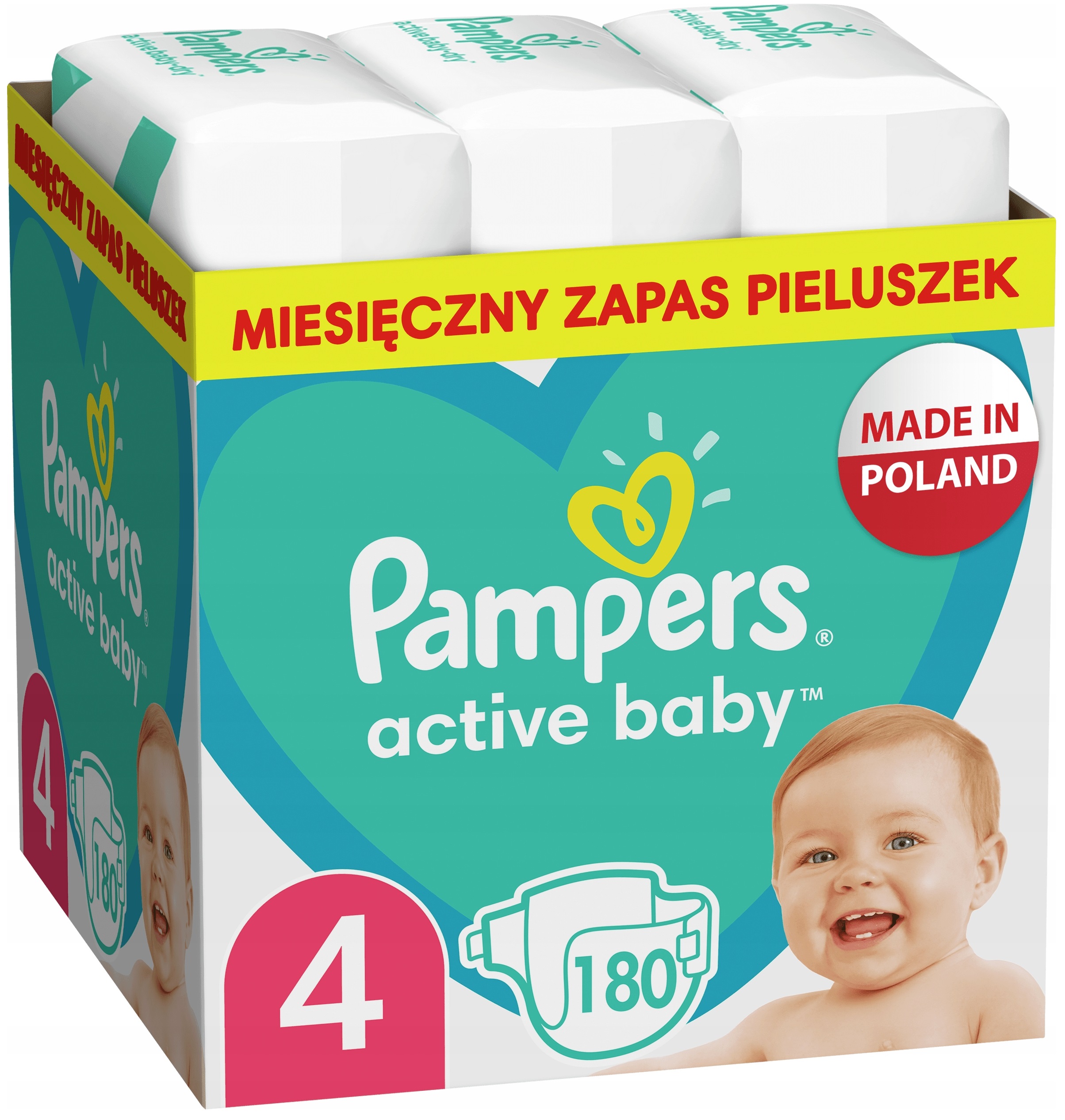 pampers 4 zapas na miesiąc