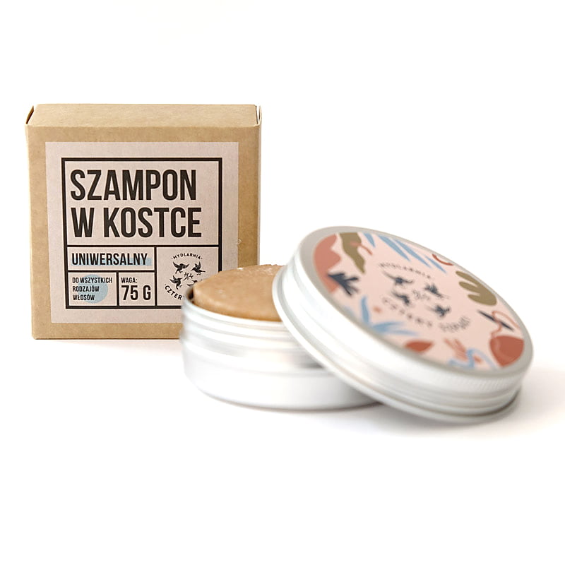 zero waste szampon w kostce