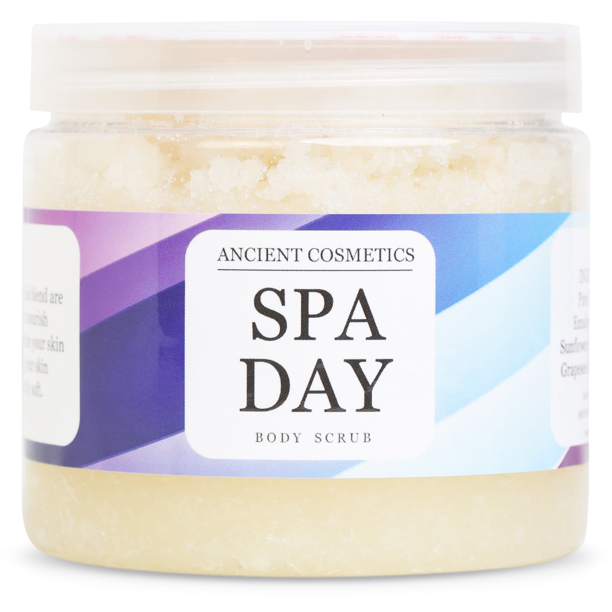 spa pampering body scrub