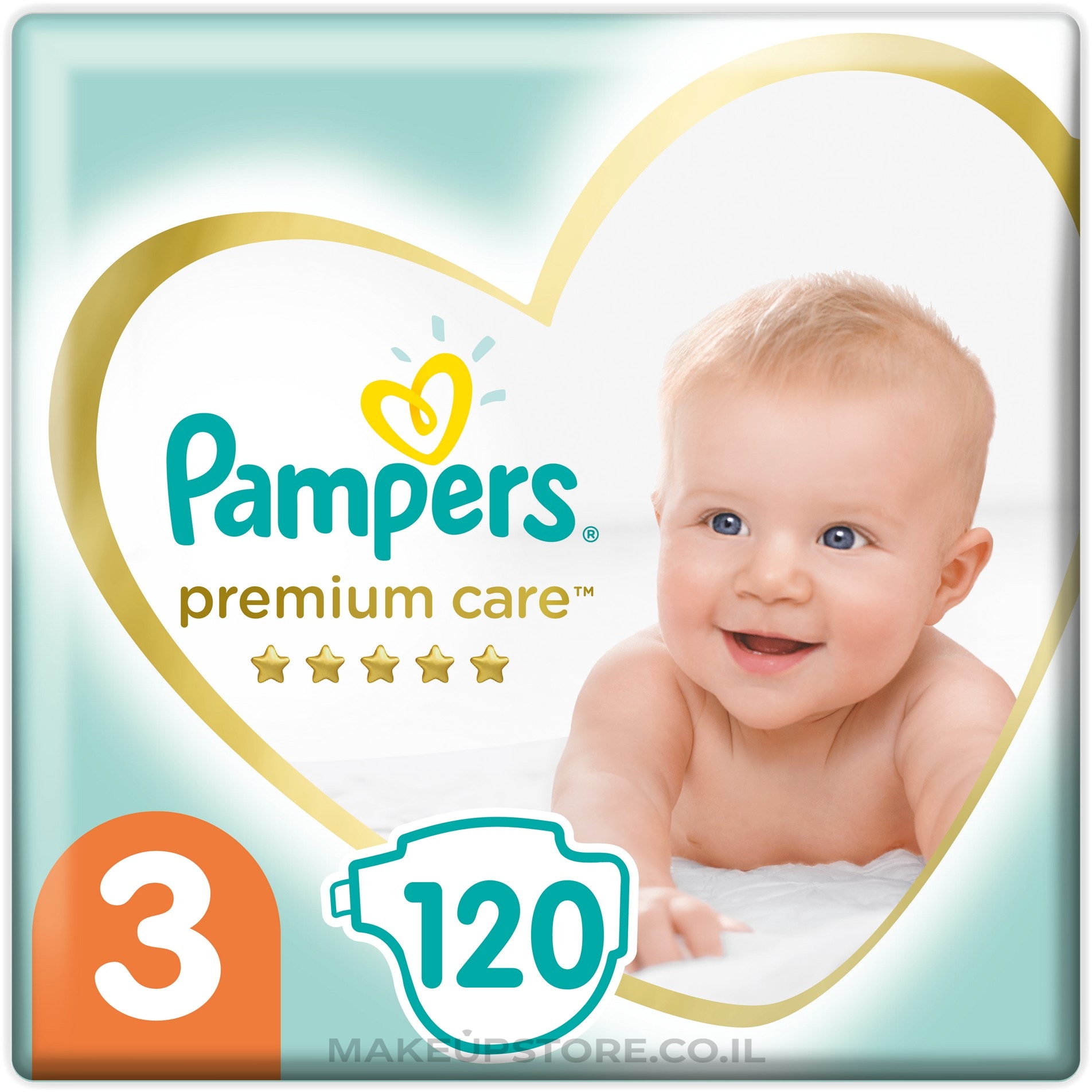 pampers 3 premium care 120