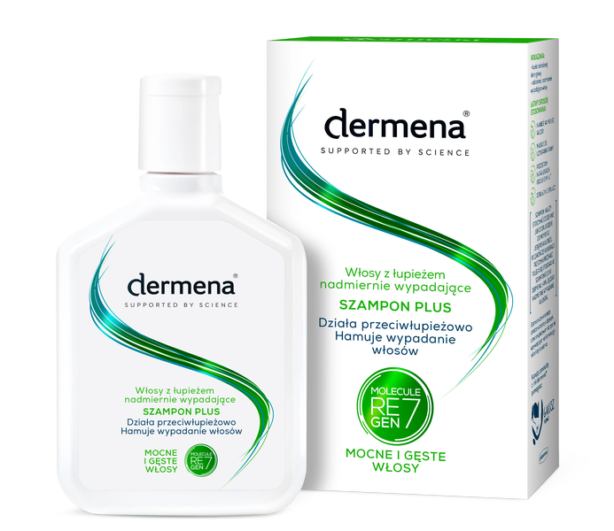 dermena plus szampon przeciwłupieżowy 200ml