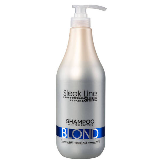 stapiz sleek line blond szampon do włosów blond z jedwabiem