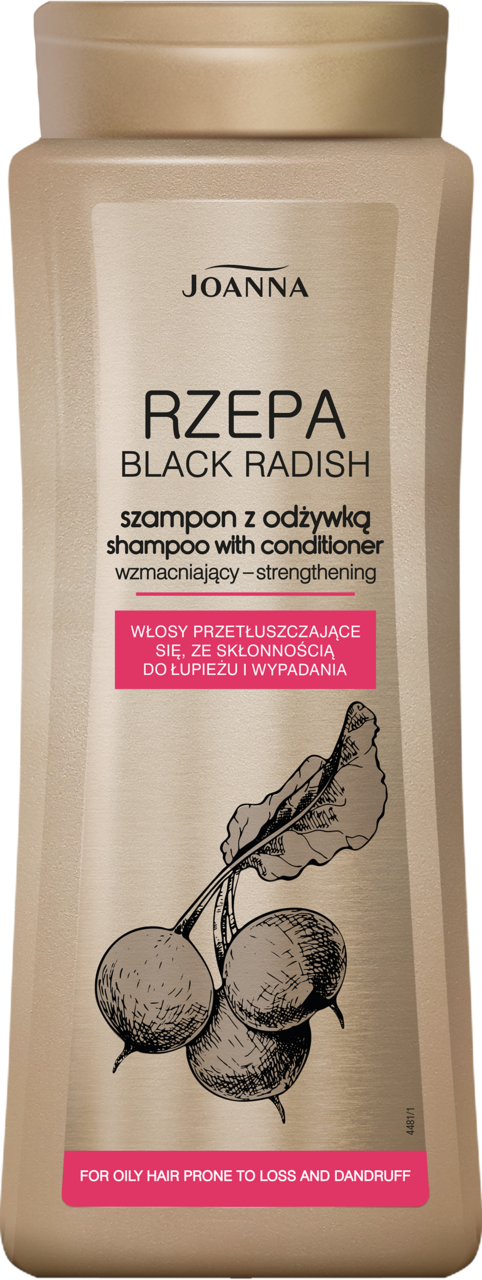 szampon do włosów z czarnej rzepy 400ml