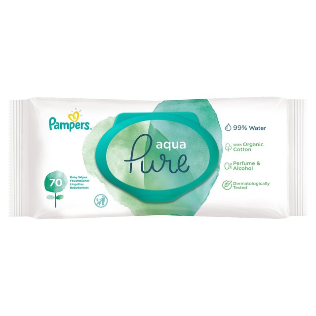 pampers aqua pure wipes boots