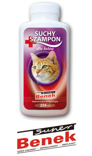 suchy szampon dla kotka