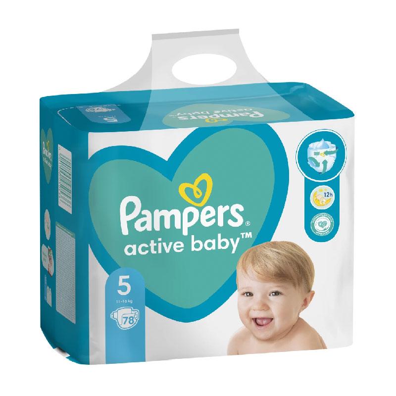 pampers active baby 5