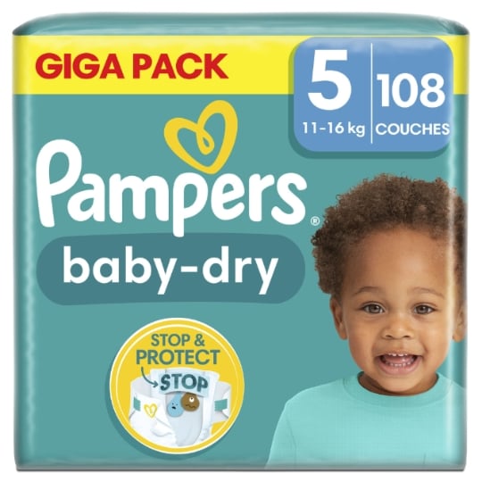 carrefur pampers 5