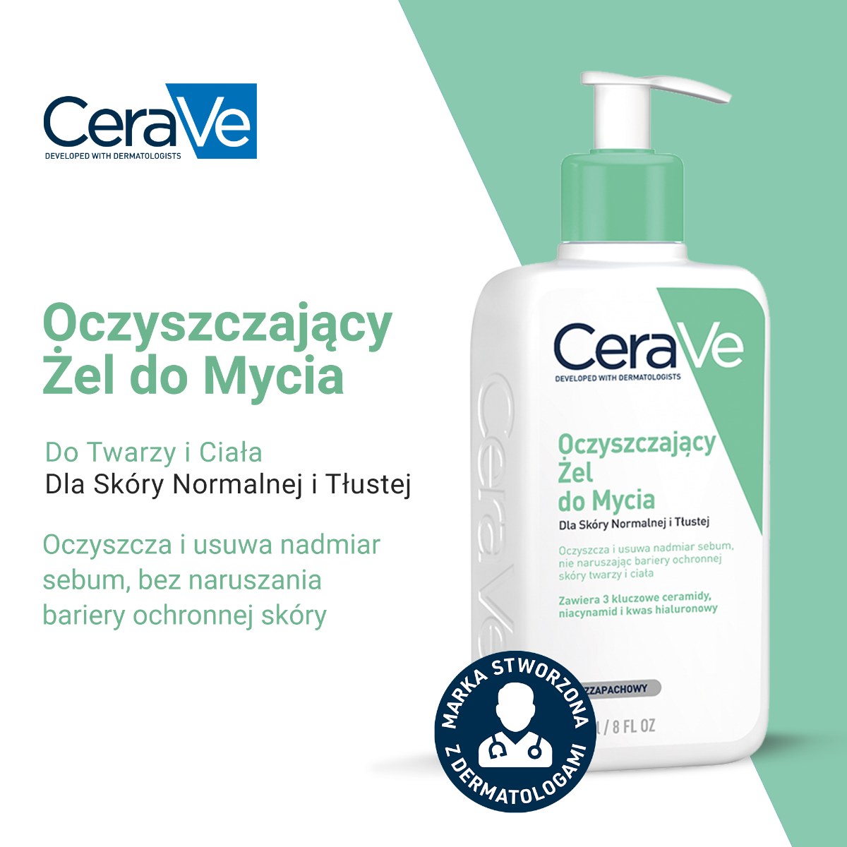 zel do twarzy cerave