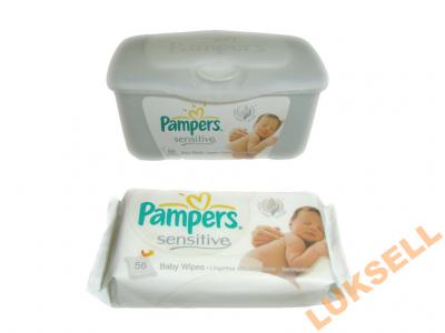 chusteczki pampers w pudelku