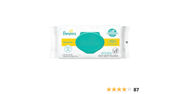 chusteczki pampers sensitive baby wipies