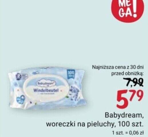 woreczki na pieluchy babydream