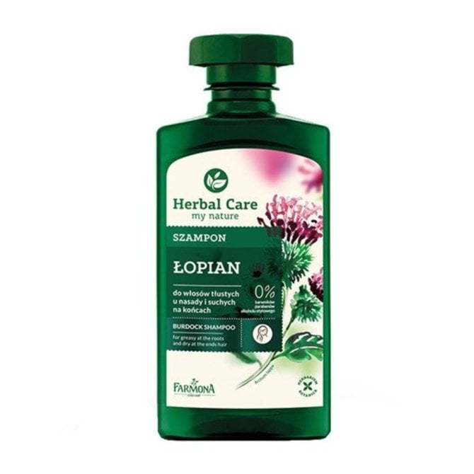 herbal care aloes i kwiat lnu szampon