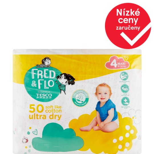 pieluchy tesco fred&flo 4+ pants