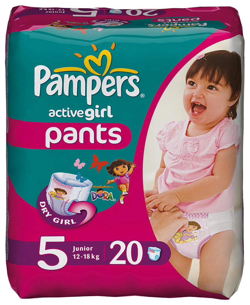 pampers girl tight