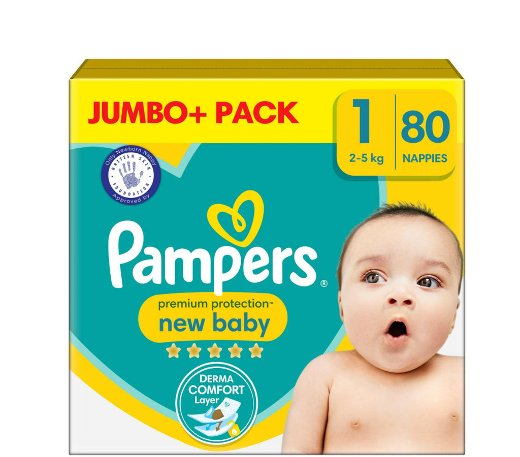 pampers nappies