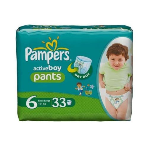 pampers active boy pants 6