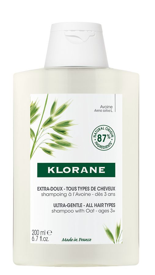 klorane ultra-łagodny szampon na bazie mleczka z owsa 200ml cena