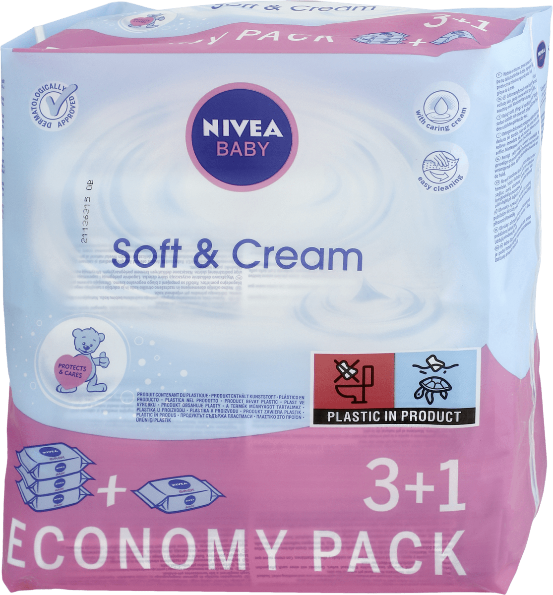 pieluchy wielorazowe nivea baby soft & cream