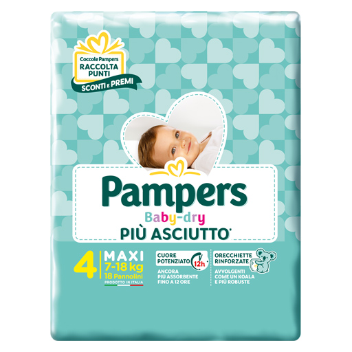 acqua e sapone pannolini pampers