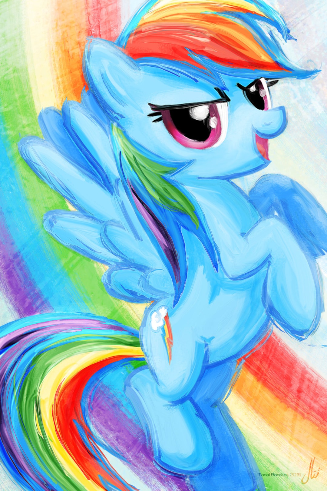 rainbowdash w pieluchie