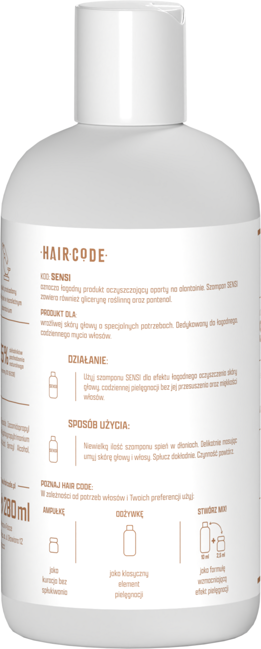 xense-code szampon do włosów