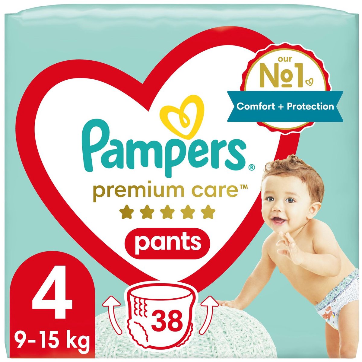 pampers pants premium care 4 akce