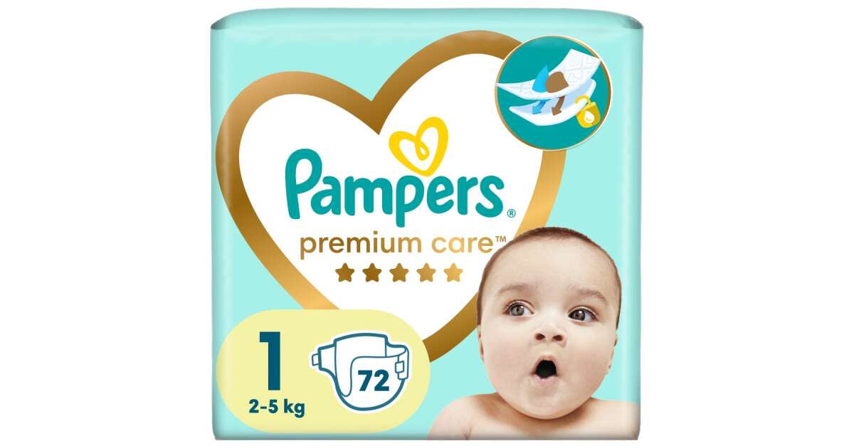 pampers premium care newborn 72