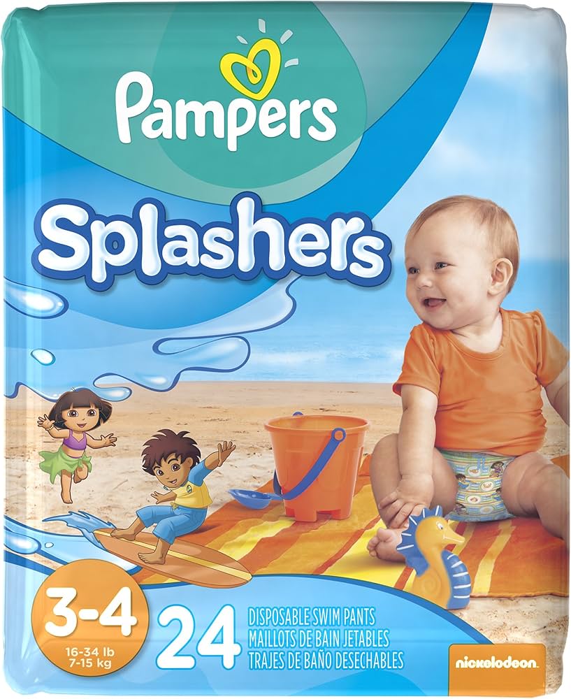 pampers splashers 24 count