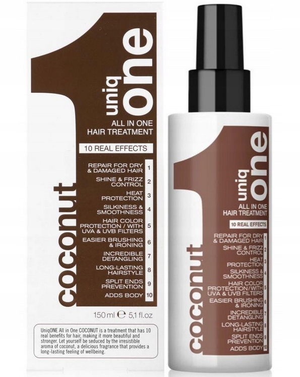 revlon uniq one coconut kosmetyki damskie odżywka do włosów 150ml